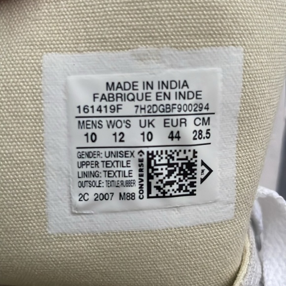 Converse High-Top Sneakers in White - Picture 5 of 5